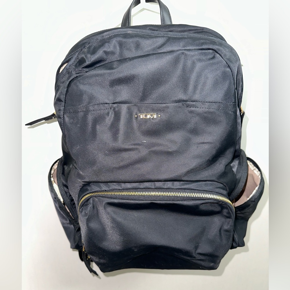 Tumi Voyager Carson Backpack Bag Black